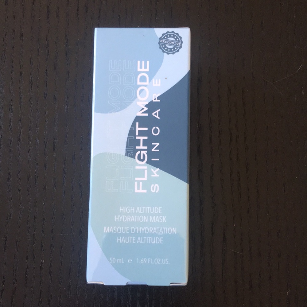 Unopened hydration mask